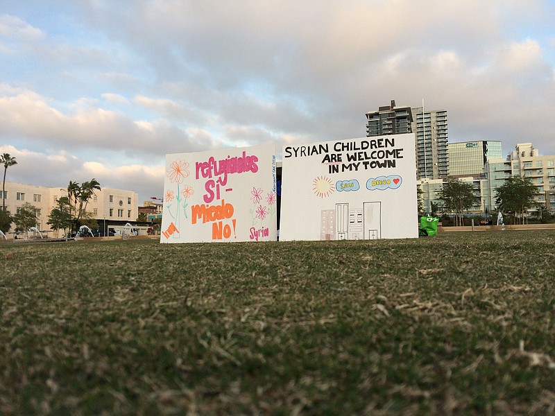 KPBS: On Human Rights Day, San Diegans Rally For Refugee Rights