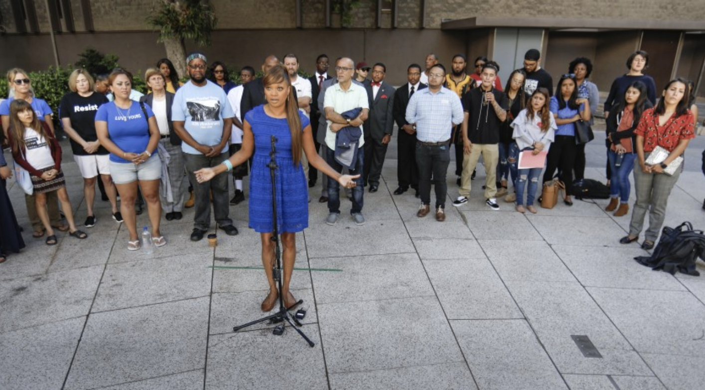 Protesters call for San Diego to suspend ‘smart streetlight’ technology, citing privacy concerns