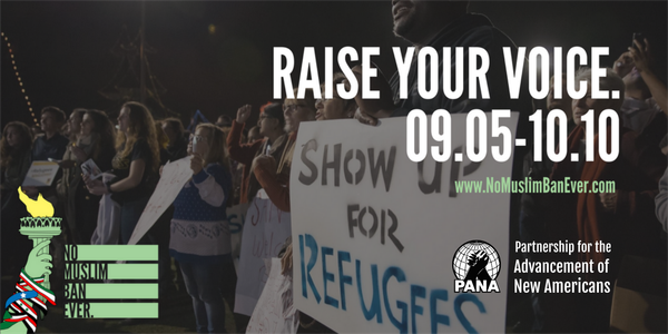 PANA Joins #NoMuslimBanEver