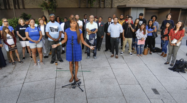 Protesters call for San Diego to suspend ‘smart streetlight’ technology, citing privacy concerns