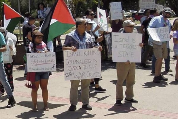 Workers World: San Diego solidarity with Palestine